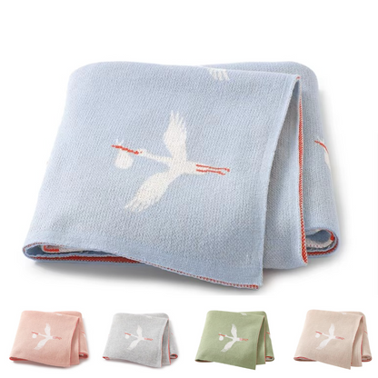 Gestrickte Crane Decke