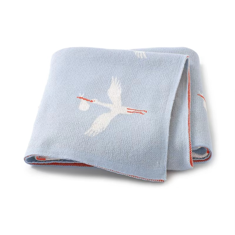 Gestrickte Crane Decke