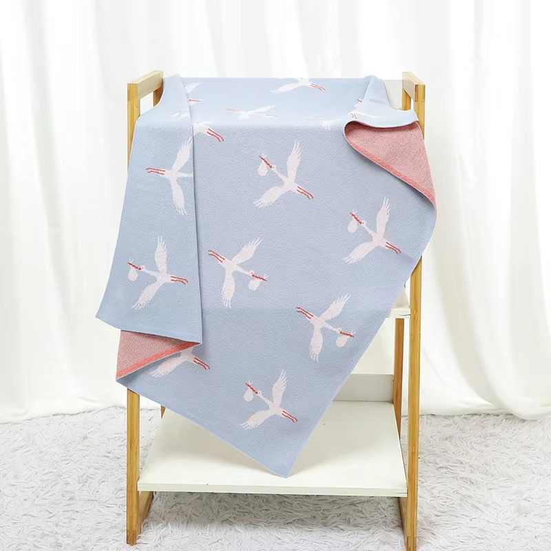 Gestrickte Crane Decke