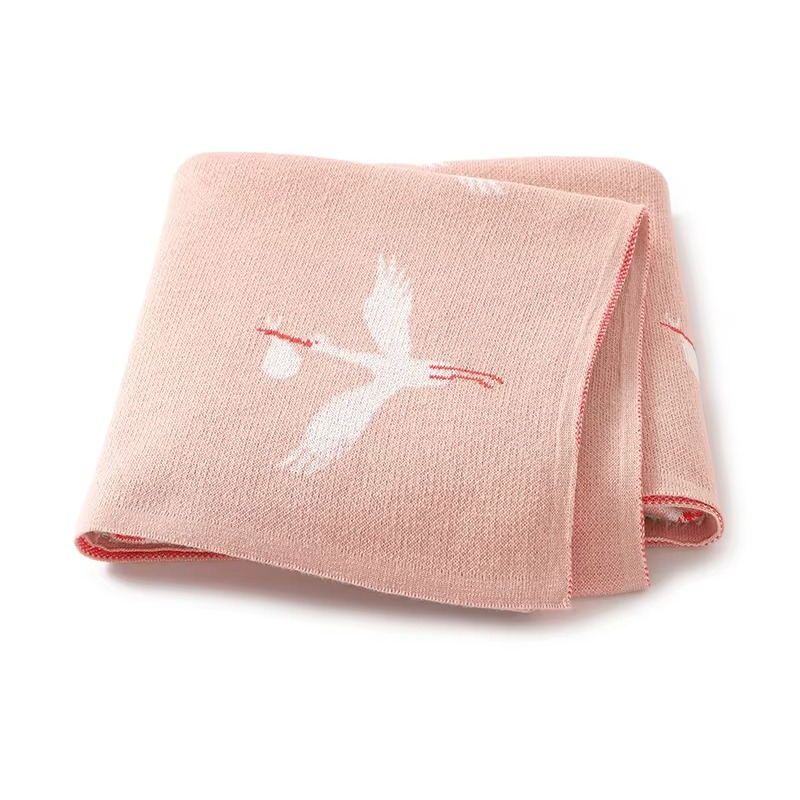Gestrickte Crane Decke