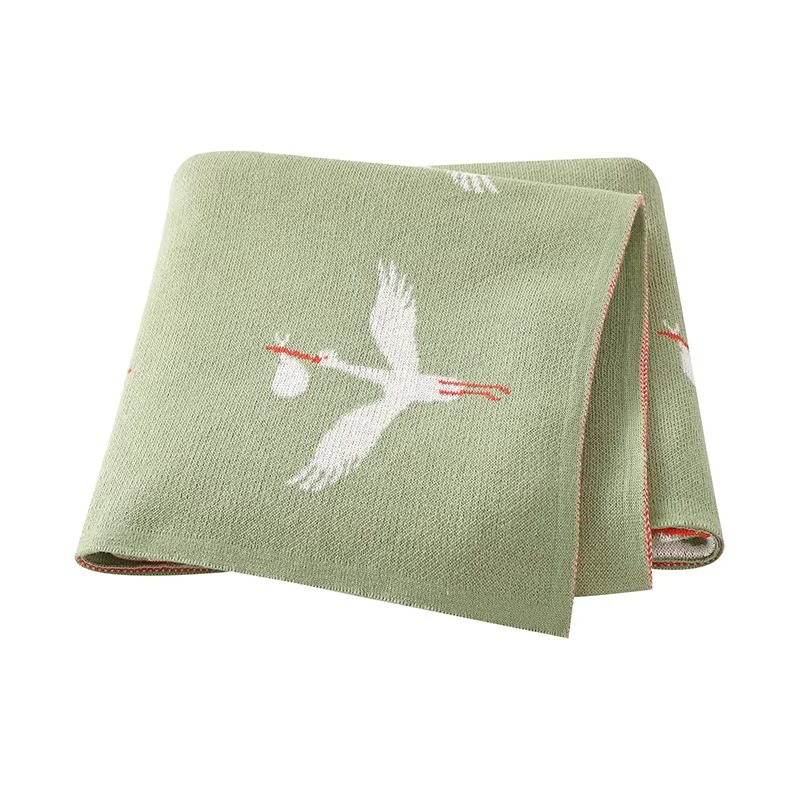 Gestrickte Crane Decke
