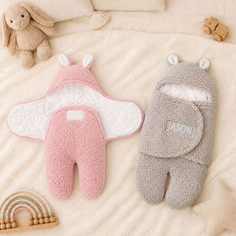 Personalisierter Hasen-Pucksack + Kuscheltier GRATIS