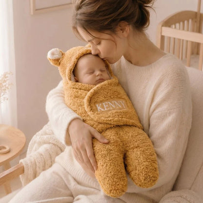 Personalisierter Hasen-Pucksack + Kuscheltier GRATIS