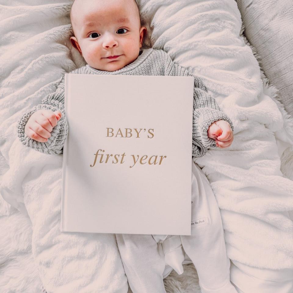 Baby-Tagebuch für das erste Jahr
