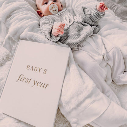 Baby-Tagebuch für das erste Jahr