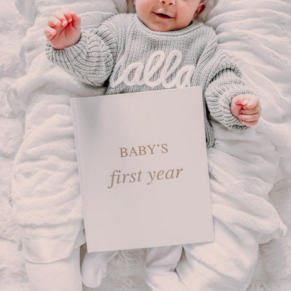 Baby-Tagebuch für das erste Jahr