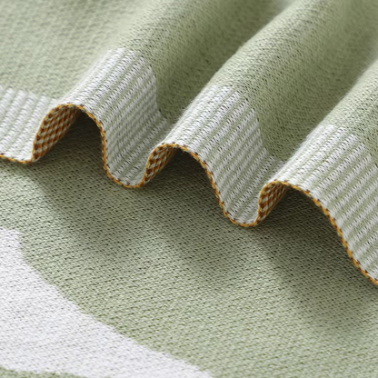 Gestrickte Goose Decke