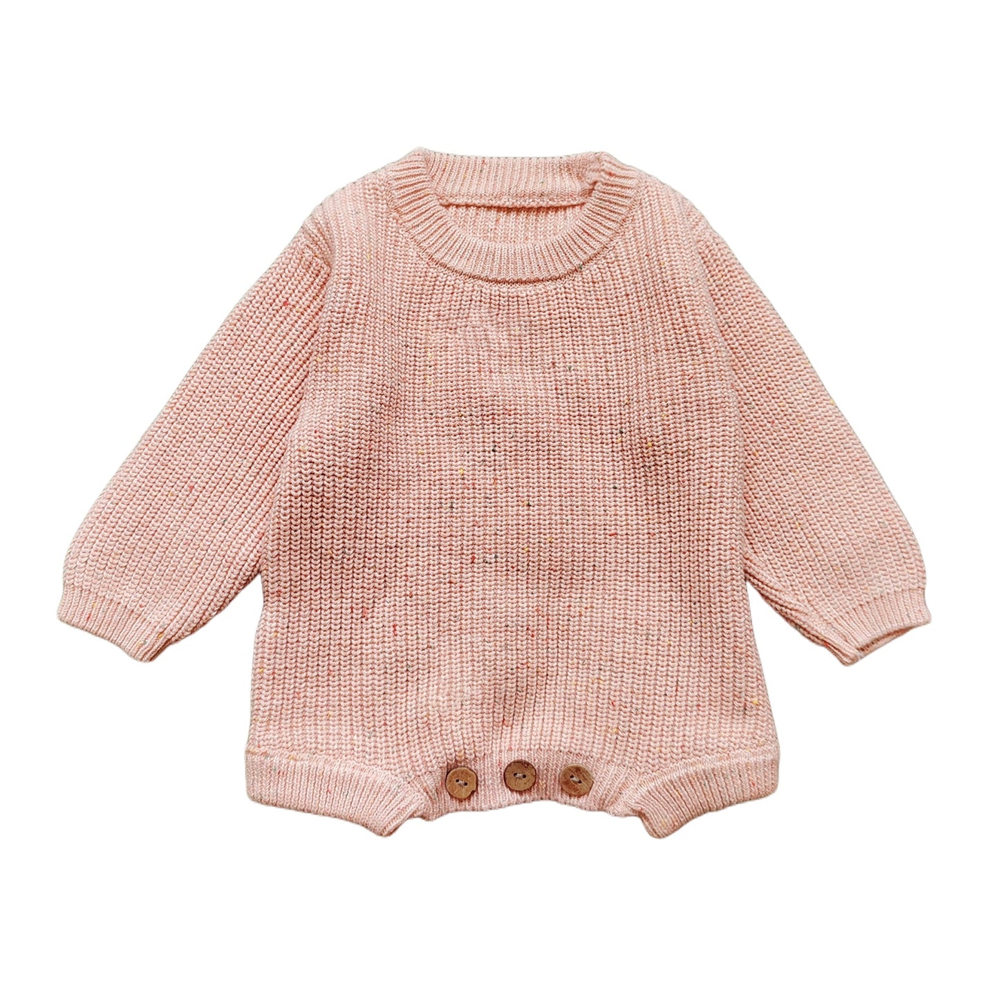 Handgestrickter personalisierter Strampler