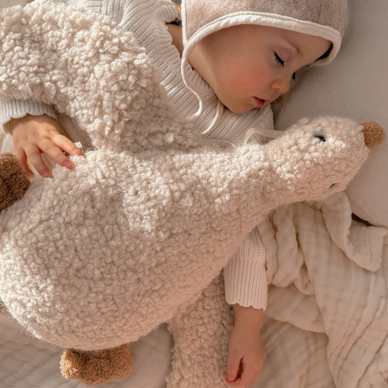 Handgemachte Kuschelente